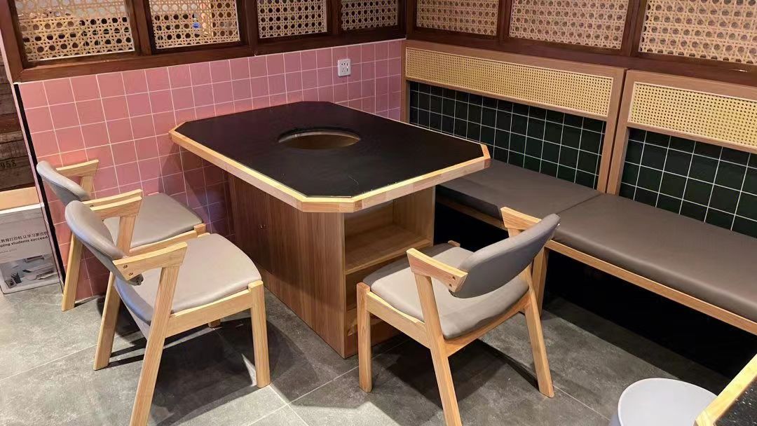 韓式烤肉店桌椅